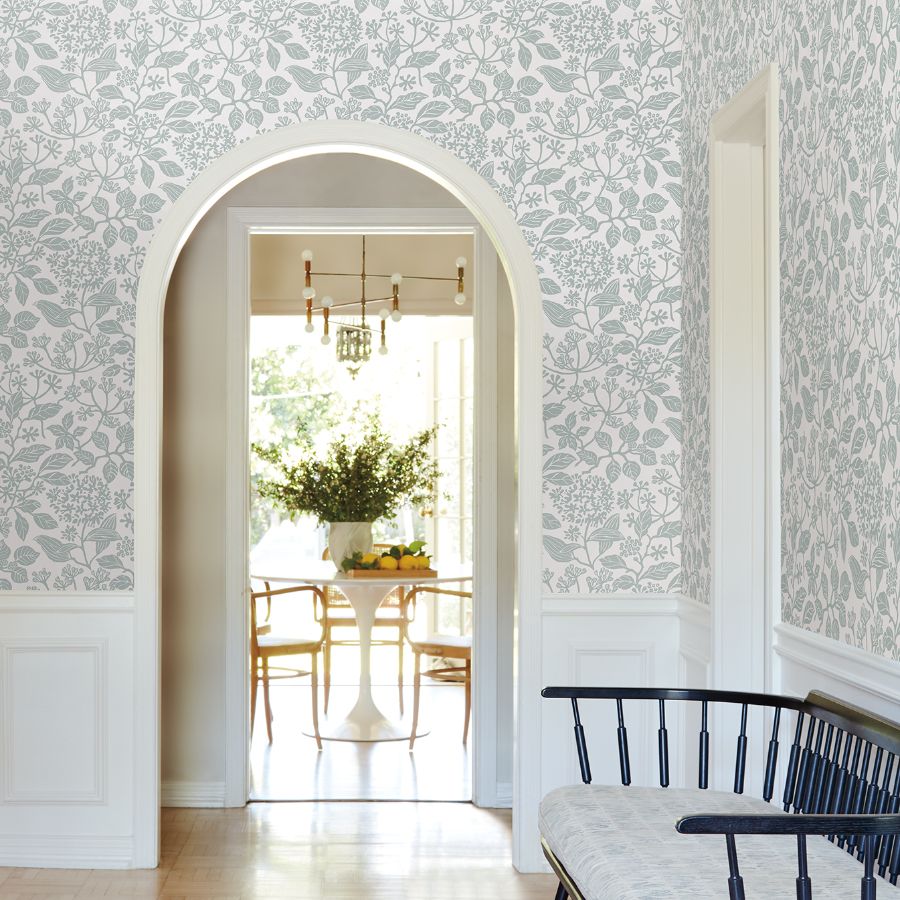 Purchase Vp1346 | Jardin, Rowen Light Blue Botanical - Antonina Vella Wallpaper