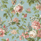 Purchase Vp1354 | Jardin, Beatrix Sky Blue Vintage Floral - Antonina Vella Wallpaper