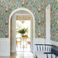 Purchase Vp1354 | Jardin, Beatrix Sky Blue Vintage Floral - Antonina Vella Wallpaper