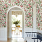 Purchase Vp1355 | Jardin, Beatrix Fuchsia Vintage Floral - Antonina Vella Wallpaper