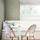 Purchase Vp1362 | Jardin, Chatsworth Garden Light Green Floral Trail - Antonina Vella Wallpaper