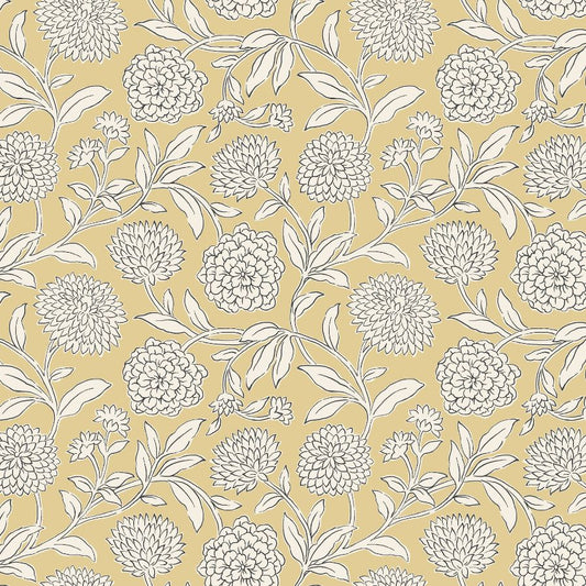 Purchase Vp1364 | Jardin, Chatsworth Garden Butter Floral Trail - Antonina Vella Wallpaper