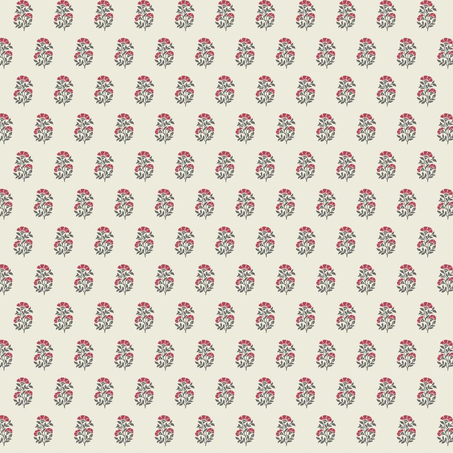 Purchase Vp1381 | Jardin, Sylvie Ruby Floral - Antonina Vella Wallpaper