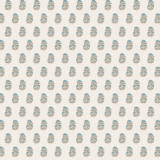 Purchase Vp1383 | Jardin, Sylvie Teal Floral - Antonina Vella Wallpaper