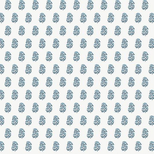 Purchase Vp1384 | Jardin, Sylvie Blue Floral - Antonina Vella Wallpaper