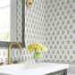 Purchase Vp1385 | Jardin, Sylvie Green Floral - Antonina Vella Wallpaper