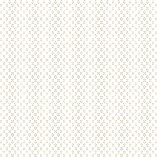 Purchase Vp1393 | Jardin, Brioni Beige Floral Stamp - Antonina Vella Wallpaper