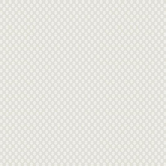 Purchase Vp1395 | Jardin, Brioni Grey Floral Stamp - Antonina Vella Wallpaper