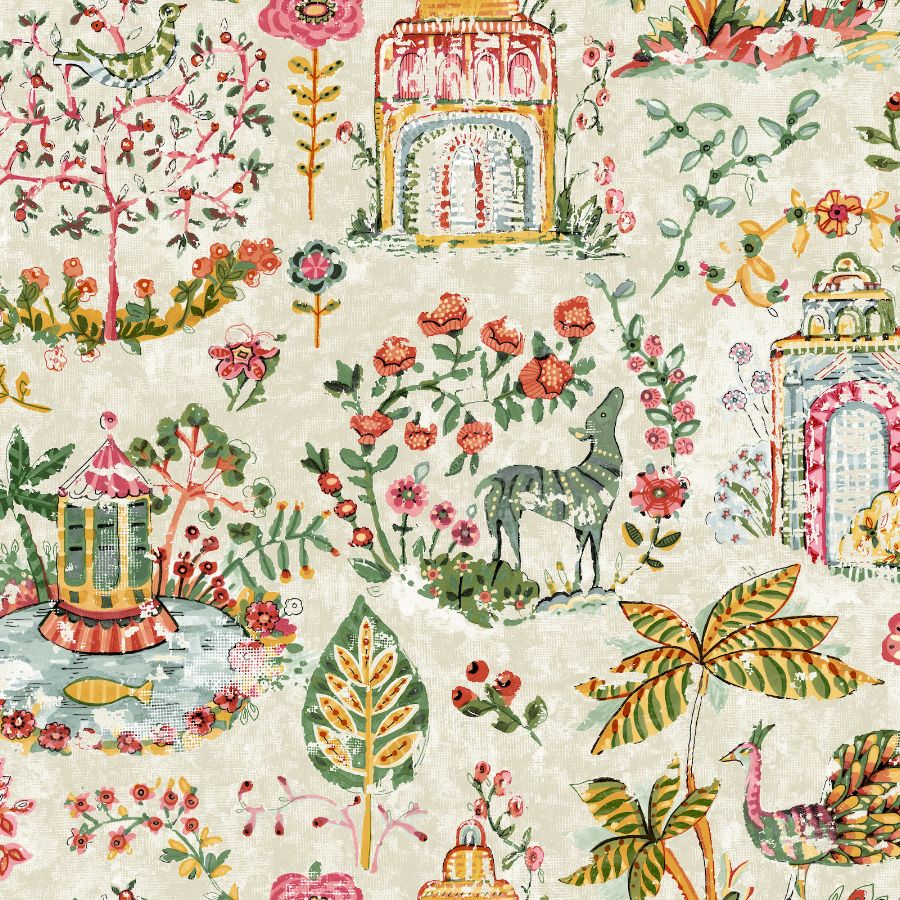 Purchase Vp1401 | Jardin, Parc Multicolor Garden Dreams - Antonina Vella Wallpaper