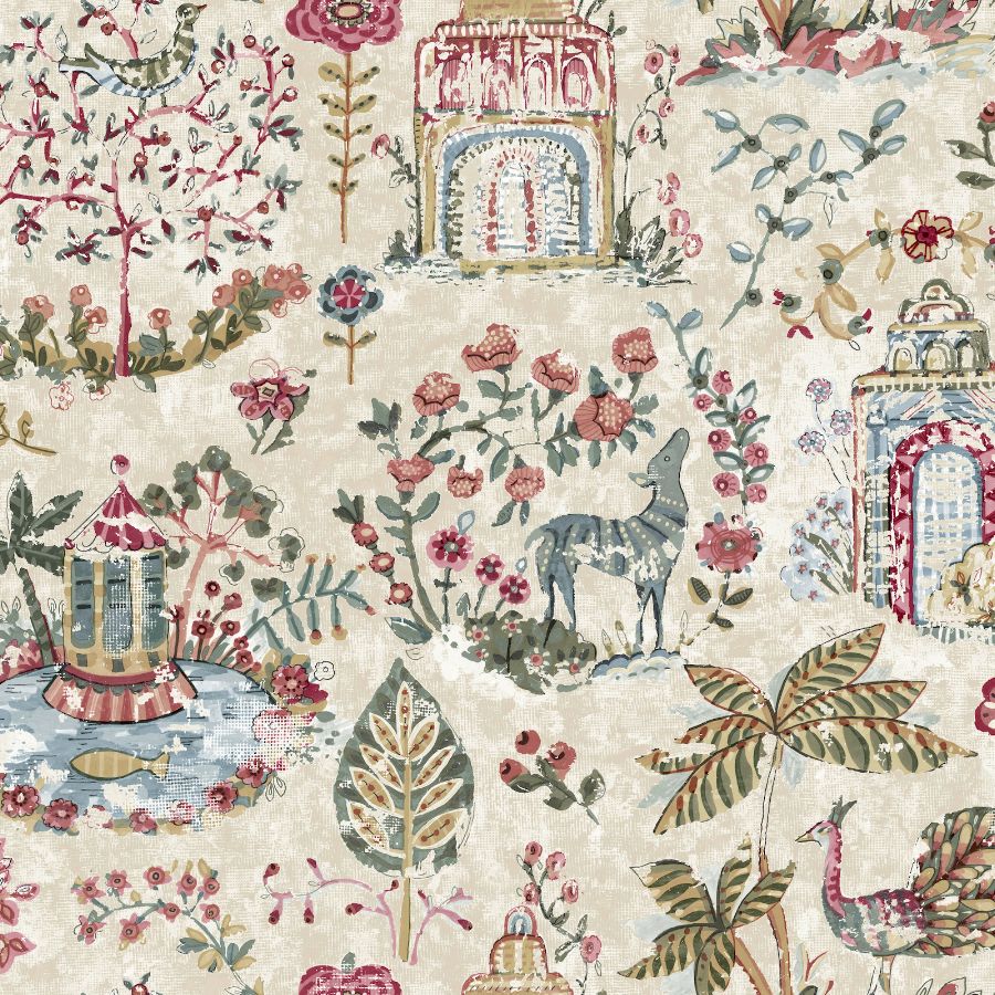 Purchase Vp1403 | Jardin, Parc Merlot Garden Dreams - Antonina Vella Wallpaper