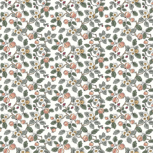 Purchase Vp1414 | Jardin, Framboise Blush Berry Vines - Antonina Vella Wallpaper
