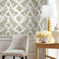 Purchase Vp1421 | Jardin, Genevieve Butter Floral Trail - Antonina Vella Wallpaper