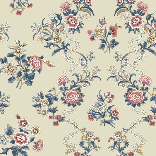 Purchase Vp1424 | Jardin, Genevieve Rose Floral Trail - Antonina Vella Wallpaper