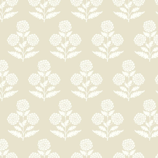 Purchase Vp1433 | Jardin, Souci Beige Marigolds - Antonina Vella Wallpaper