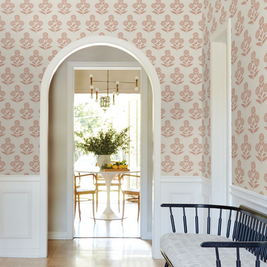 Purchase Vp1434 | Jardin, Souci Rose Marigolds - Antonina Vella Wallpaper