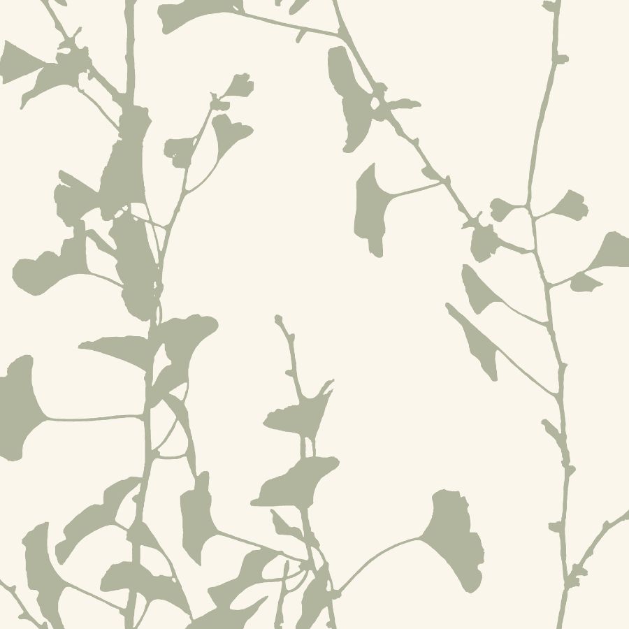 Purchase Vr1510 | Caviar, Ginkgo Silhouette - Ronald Redding Wallpaper