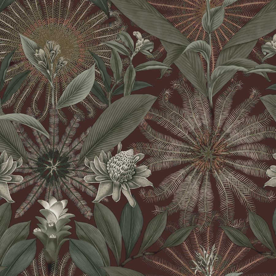 Purchase Vr1528 | Caviar, Enchanted Garden - Ronald Redding Wallpaper