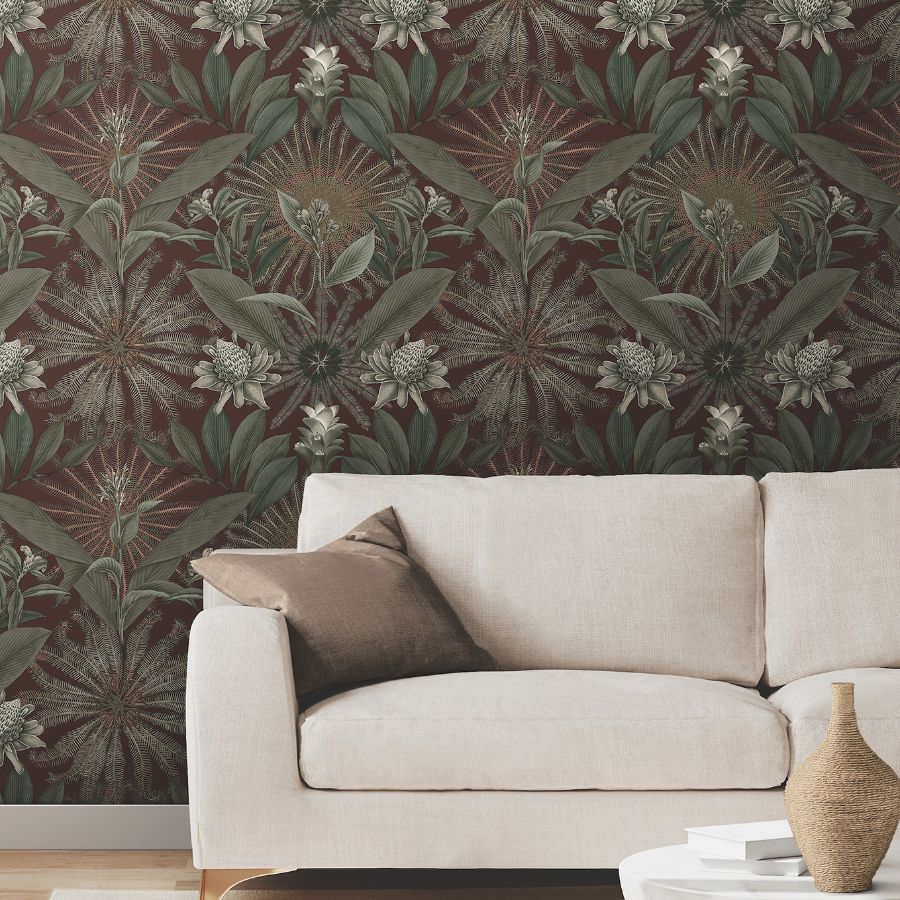Purchase Vr1528 | Caviar, Enchanted Garden - Ronald Redding Wallpaper