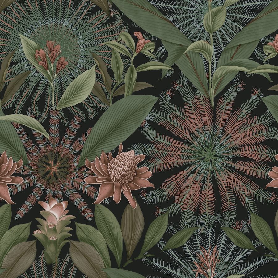 Purchase Vr1530 | Caviar, Enchanted Garden - Ronald Redding Wallpaper