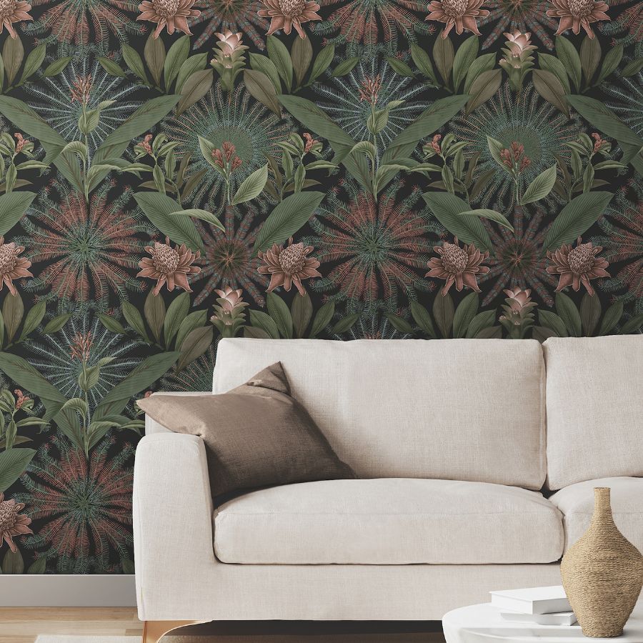 Purchase Vr1530 | Caviar, Enchanted Garden - Ronald Redding Wallpaper