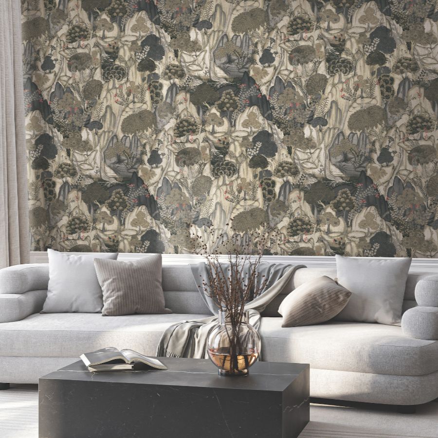 Purchase Vr1555 | Caviar, Falling Waters - Ronald Redding Wallpaper