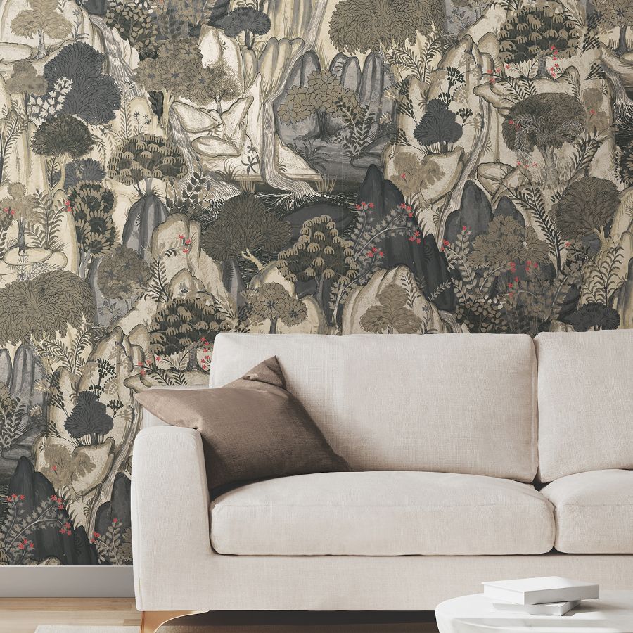 Purchase Vr1555 | Caviar, Falling Waters - Ronald Redding Wallpaper