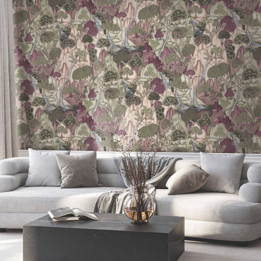 Purchase Vr1556 | Caviar, Falling Waters - Ronald Redding Wallpaper