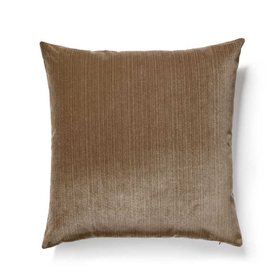 Purchase VWSTRIEPILL0002 Strie Velvet, Sable - Scalamandre Pillows