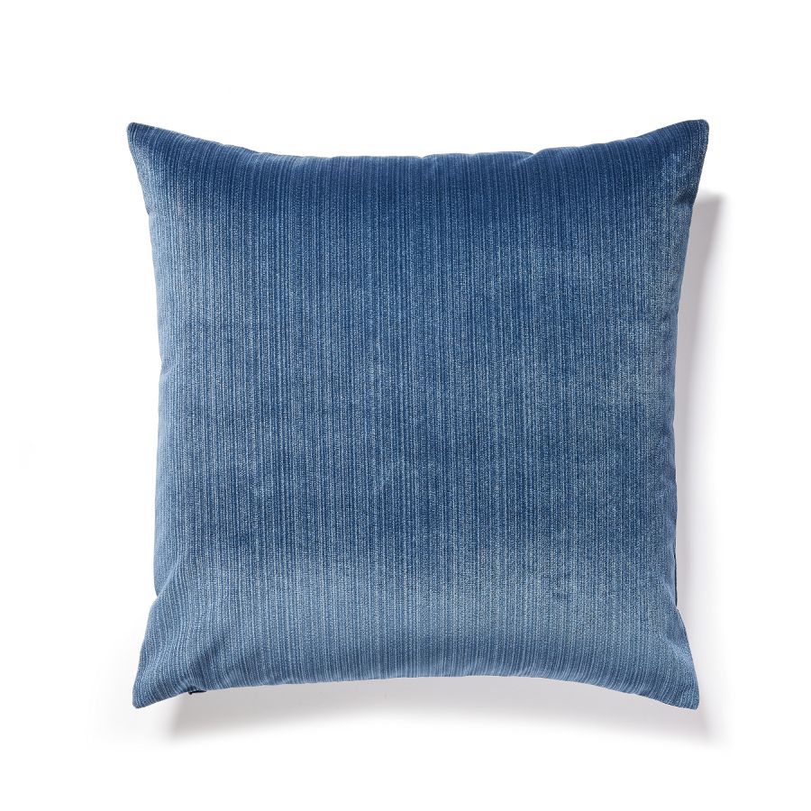 Purchase VWSTRIEPILL0005 Strie Velvet, Midnight - Scalamandre Pillows