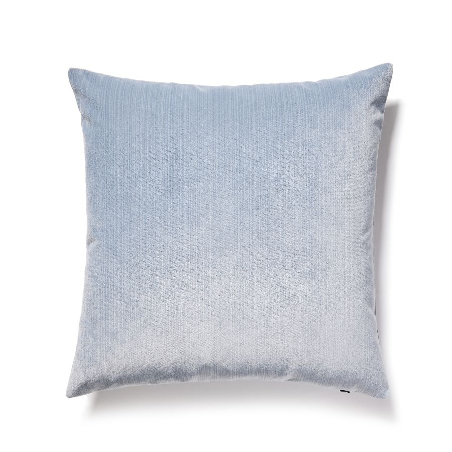 Purchase VWSTRIEPILL0008 Strie Velvet, Cerulean - Scalamandre Pillows