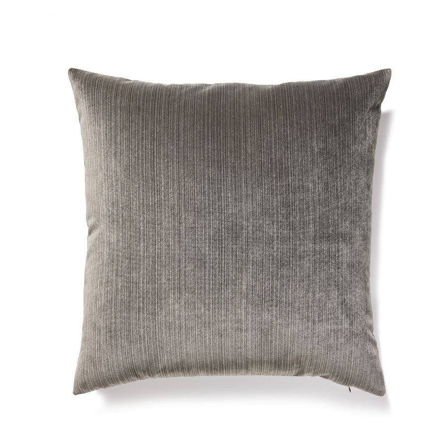 Purchase VWSTRIEPILL0015 Strie Velvet, Titanium - Scalamandre Pillows