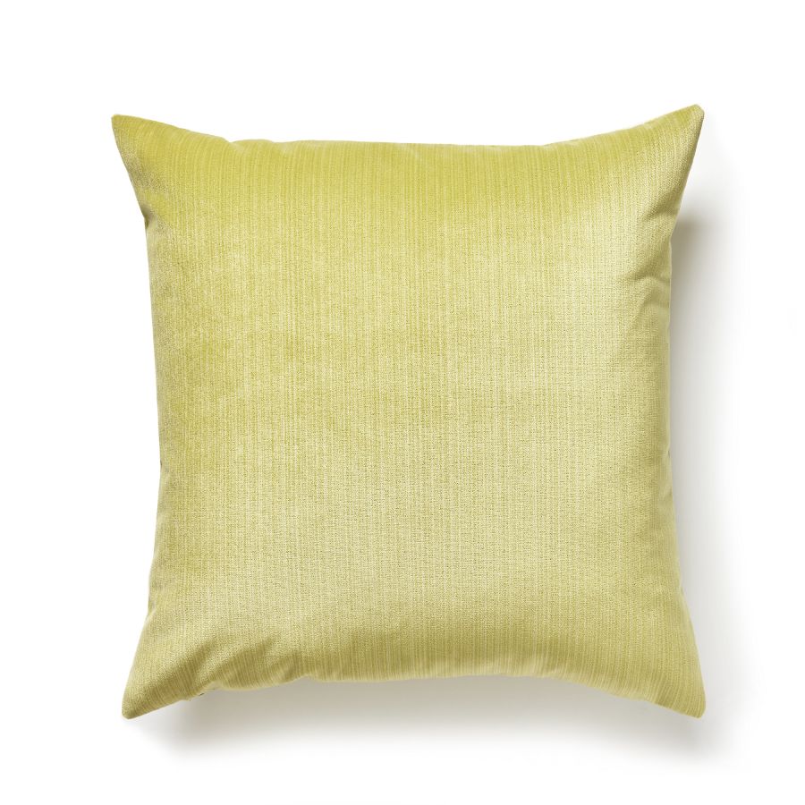 Purchase VWSTRIEPILL0026 Strie Velvet, Chartreuse - Scalamandre Pillows