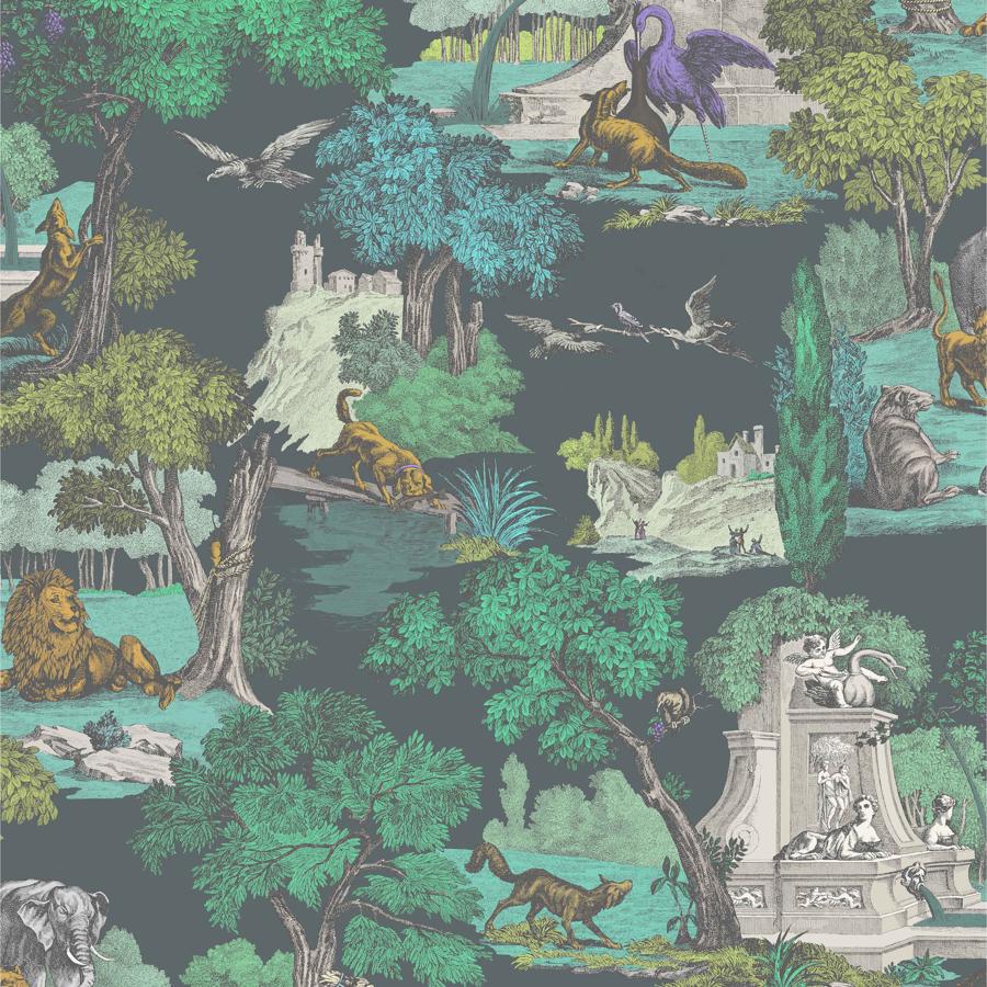 Sample - F111/6022 | Versailles Grand, Cole and Son Contemporary Fabrics - Cole and Son Fabric - F111/6022.Cs.0