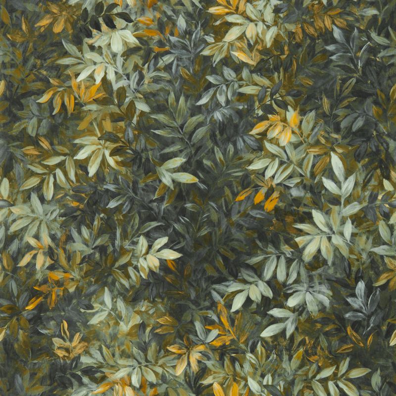 Sample - W0140/04.Cac.0 | Congo, Gold Leaf - Clarke And Clarke Wallpaper