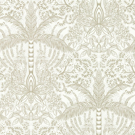 Purchase W0141/03.Cac.0 Leopardo, Gold Tropical - Clarke And Clarke Wallpaper