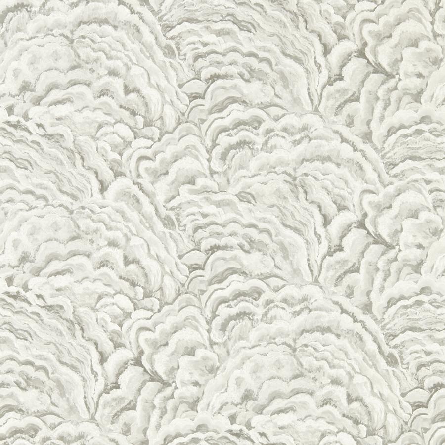 Sample - W0142/02-Cac | Lumino, Grey Modern - Clarke And Clarke Wallpaper - W0142/02.Cac.0