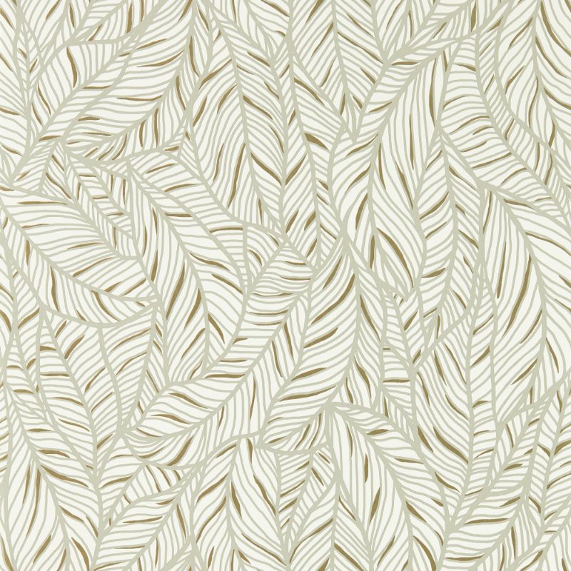 Sample - W0144/03.Cac.0 | Selva, Beige Tropical - Clarke And Clarke Wallpaper