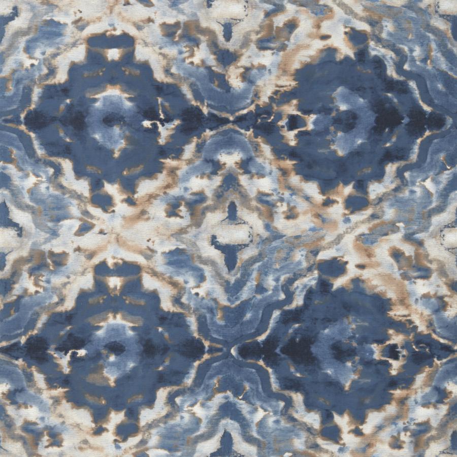 Sample - W0147/02-Cac | Aqueous, Blue Modern - Clarke And Clarke Wallpaper - W0147/02.Cac.0