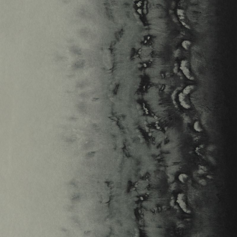 Sample - W0149/03.Cac.0 | Disperse, Grey Ombre - Clarke And Clarke Wallpaper