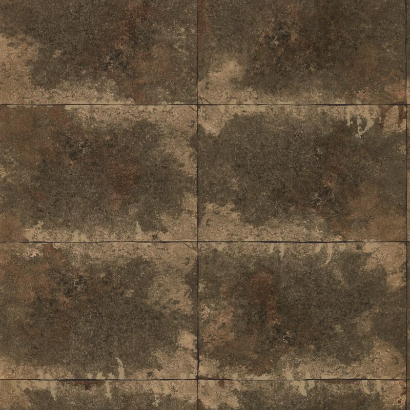 Sample - W0151/01.Cac.0 | Igneous, Brown Distressed Textures - Clarke And Clarke Wallpaper