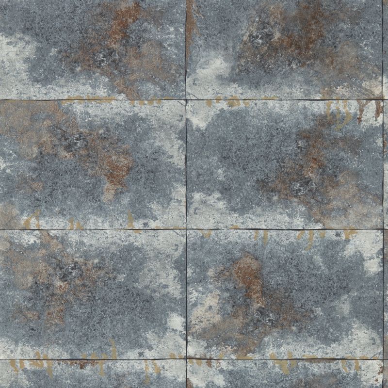 Purchase W0151/04.Cac.0 Igneous, Blue Distressed Textures - Clarke And Clarke Wallpaper