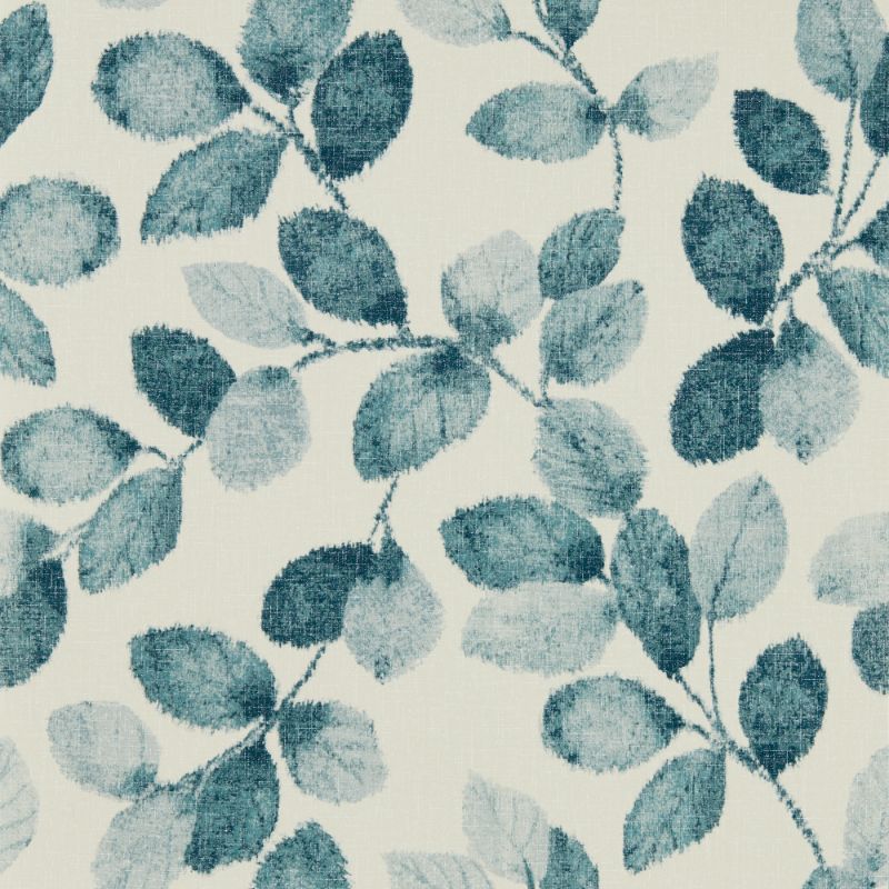 Purchase W0159/02.Cac.0 Northia, Blue Leaf - Clarke And Clarke Wallpaper