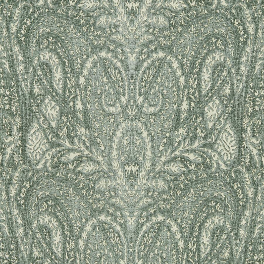Purchase W0160/02 Palacio, Green Damask - Clarke And Clarke Wallpaper
