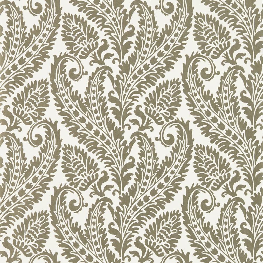 Purchase W0161/02 Regale, Neutral Jacobean - Clarke And Clarke Wallpaper