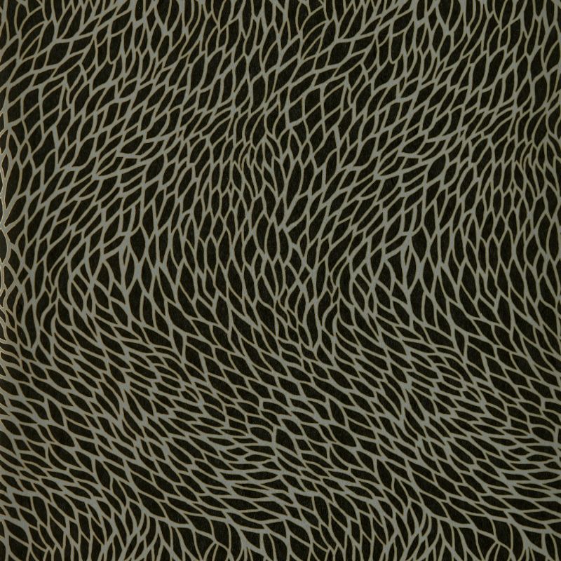 Sample - W0166/02.Cac.0 | Corallino, Black Modern - Clarke And Clarke Wallpaper