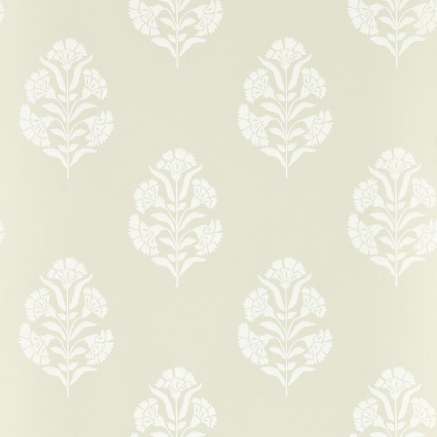 Purchase W0199/05 Standen, Neutral Floral - Clarke And Clarke Wallpaper