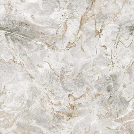 Purchase W0204/01 Calacatta, Grey Abstract - Clarke & Clarke Wallpaper