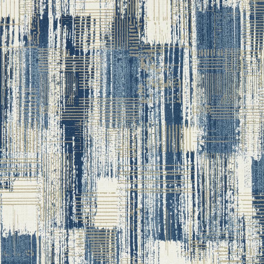 Purchase W0225/02 Kazimir, Blue Abstract - Clarke And Clarke Wallpaper