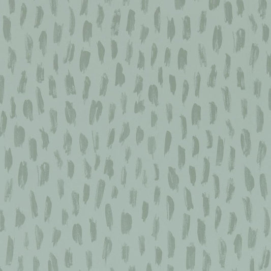 Purchase W0226/04 Loxley, Green Abstract - Clarke And Clarke Wallpaper