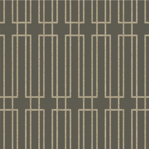W3384.11.0 geometric grey wallpaper Kravet Design